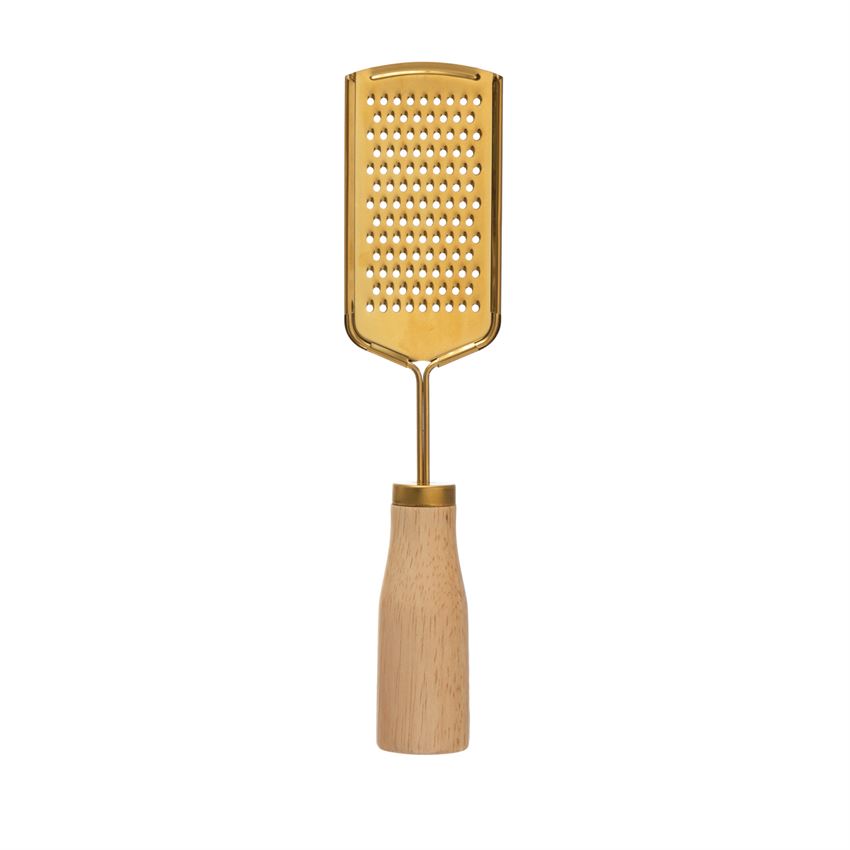 Gold finish grater